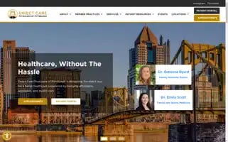Directcarepgh.com Screenshot 2024-07-02 23:35:03