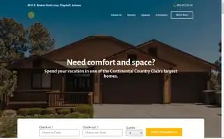 Familycabinflagstaff.com Screenshot 2024-05-22 16:32:41