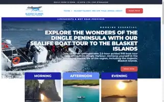 Blasketislandsealifetours.com Screenshot 2024-04-17 14:06:57