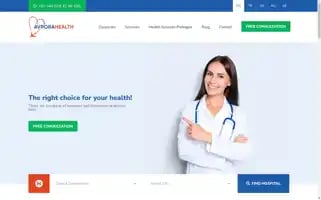 Avrorahealth.com Screenshot 2024-07-03 16:42:05