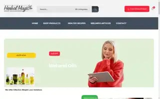 Herbalmargic.com Screenshot 2024-05-28 22:07:18