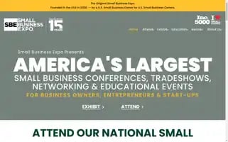 Thesmallbusinessexpo.com Screenshot 2024-05-14 10:59:13