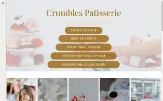Crumblespatisserie.com Screenshot 2024-06-12 03:53:52