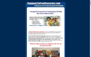 Couponstofreegroceries.com Screenshot 2024-05-09 06:41:58