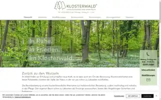 Klosterwald.at Screenshot 2024-06-29 12:47:15