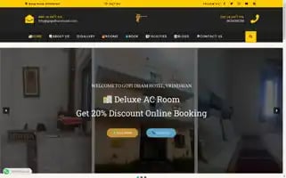 Gopidhamhotel.com Screenshot 2024-04-27 00:53:35