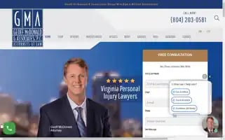 Mcdonaldinjurylaw.com Screenshot 2024-07-05 15:37:14