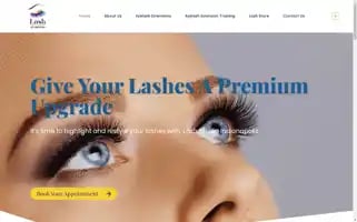 Lashtherapyindy.com Screenshot 2024-06-12 16:01:48