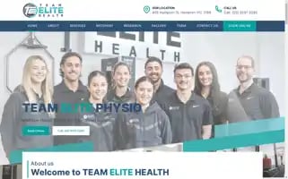 Teamelitephysio.com.au Screenshot 2024-06-27 19:39:42