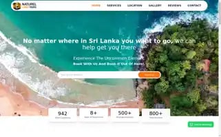 Naturellankatours.com Screenshot 2024-04-17 18:45:38