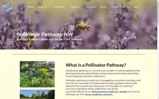 Pollinatorpathwaynw.org Screenshot 2024-07-04 17:49:56
