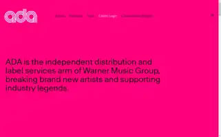 Ada-music.com Screenshot 2024-05-08 10:07:40