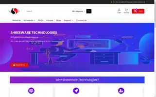 Shreewaretechnologies.com Screenshot 2024-06-17 12:17:25