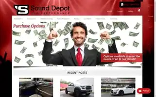 Sounddepotandperformance.com Screenshot 2024-05-14 00:29:46