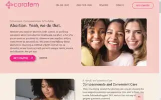 Carafem.org Screenshot 2024-06-18 16:11:45