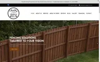 Shelbyfencecompany.com Screenshot 2024-06-18 11:50:28