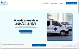 Ambulance-grenoble.fr Screenshot 2024-07-02 18:23:50