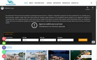 Halongcruisescorporation.com Screenshot 2024-06-25 05:49:23