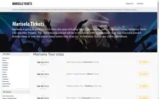 Mariselatickets.store Screenshot 2024-04-15 21:40:37