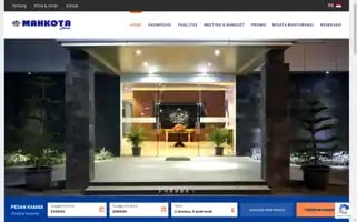 Mahkotahotel.com Screenshot 2024-04-22 18:11:18