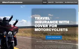 Bikerstravelinsurance.co.uk Screenshot 2024-04-25 03:27:05