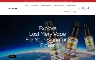 Lostmaryvapes.us Screenshot 2024-06-27 12:40:20