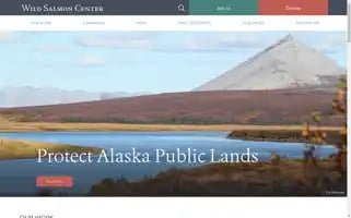 Wildsalmoncenter.org Screenshot 2024-07-05 01:37:03