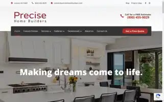 Precisehomebuilders.com Screenshot 2024-05-13 11:44:58