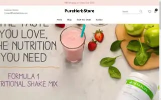 Pureherbstore.com Screenshot 2024-05-22 07:35:22