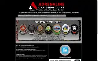 Adrenalinechallengecoins.com Screenshot 2024-05-08 10:18:06
