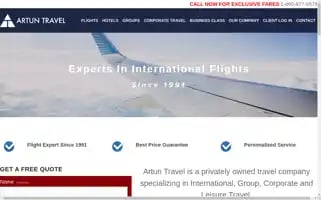 Artuntravel.com Screenshot 2024-04-25 14:21:20