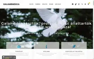 Galambmekka.hu Screenshot 2024-05-21 09:07:44