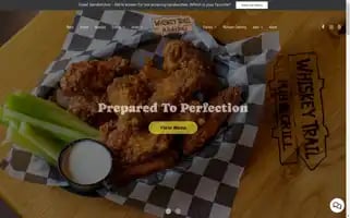 Whiskeytrailsportspub.com Screenshot 2024-07-03 10:24:46