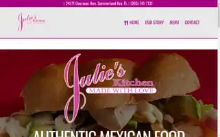 Julieskitcheninc.com Screenshot 2024-06-13 09:02:50