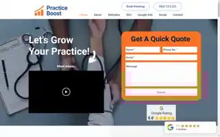 Practiceboost.com.au Screenshot 2024-06-16 11:29:07