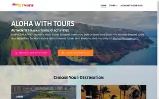 Alohawithtours.com Screenshot 2024-04-17 13:37:22