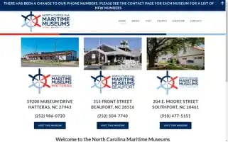 Ncmaritimemuseums.com Screenshot 2024-07-02 07:12:50