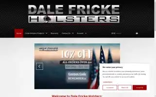 Dalefrickeholsters.com Screenshot 2024-06-12 08:18:28