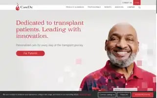 Caredx.com Screenshot 2024-07-01 13:17:17