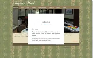 Regencyhotelmumbai.in Screenshot 2024-04-22 22:59:58