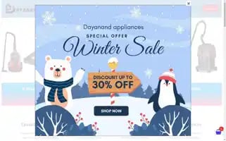 Dayanandappliances.com Screenshot 2024-05-28 18:54:36