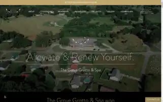 Thegrovegrottoandspa.com Screenshot 2024-05-17 04:52:27