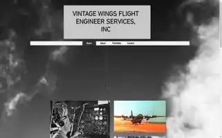 Vintagewingsflightengineerservices.com Screenshot 2024-04-22 17:49:24
