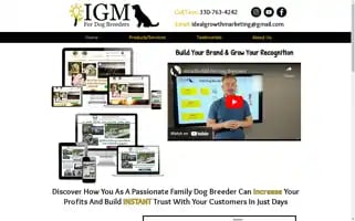 Igmfordogbreeder.com Screenshot 2024-06-14 16:12:01