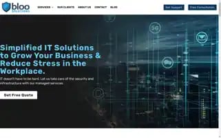 Bloosolutions.com Screenshot 2024-07-02 10:43:43