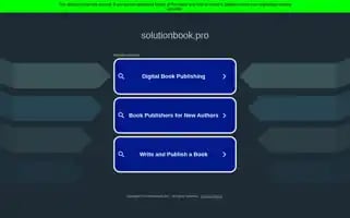 Solutionbook.pro Screenshot 2024-05-24 21:25:08