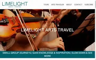 Limelight-arts-travel.com.au Screenshot 2024-04-18 08:48:35