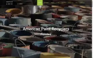 Americanpaintrecyclers.com Screenshot 2024-05-15 11:34:20