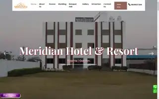 Meridianhotelandresort.com Screenshot 2024-04-26 11:03:41