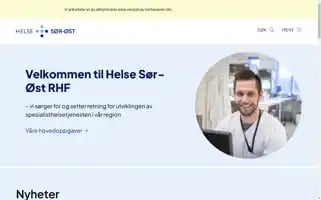 Helse-sorost.no Screenshot 2024-07-02 20:49:22